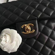 chanel quilted lambskin large backpack black gold hardware 170301 vs05666 - 6