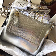 Chanel's Gabrielle Hobo Bag (Silver) Small/Large  - 1