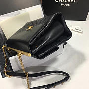 Chanel Original Single Double C Flip Bag Black Large - 3