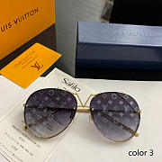 Louis Vuitton Ladies Round Frame Sunglasses - 6