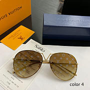 Louis Vuitton Ladies Round Frame Sunglasses - 5