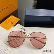 Louis Vuitton Ladies Round Frame Sunglasses - 4