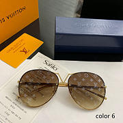 Louis Vuitton Ladies Round Frame Sunglasses - 3