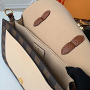 LV original single handbag crossbody handbag fusion apricot - 3