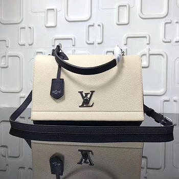 Louis Vuitton Original Single Bag M50250 Black With White