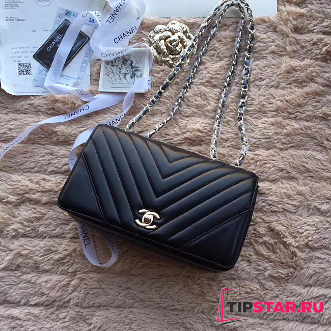 Chanel Original Single Bag Black 24cm - 1