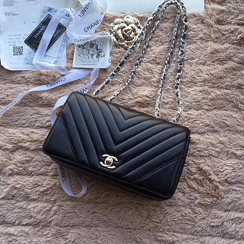 Chanel Original Single Bag Black 24cm