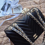 Chanel Original Single Bag Black 24cm - 5