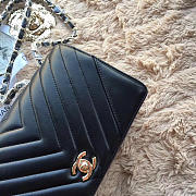 Chanel Original Single Bag Black 24cm - 6