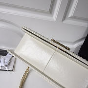 Chanel Wrinkled Calfskin White Gold Hardware - 2