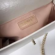 Chanel Wrinkled Calfskin White Gold Hardware - 3