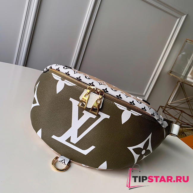 LV Bumbag pocket m44611 green spell khaki - 1