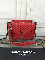 Saint Laurent Female Bag 26608 Red Medium - 2