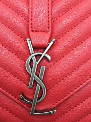 Saint Laurent Female Bag 26608 Red Medium - 6