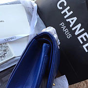  Chanel Classic Tote Dark Blue - 6