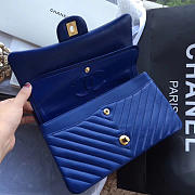  Chanel Classic Tote Dark Blue - 4