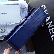  Chanel Classic Tote Dark Blue - 3