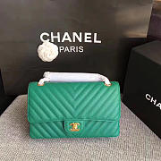 Chanel Classic tote Apple Green - 5