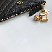 Chanel Wallet 82365 Black Size 14.5x9.5x0.9 cm - 4