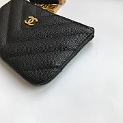 Chanel Wallet 82365 Black Size 14.5x9.5x0.9 cm - 3