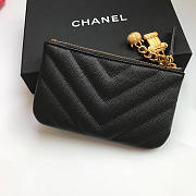 Chanel Wallet 82365 Black Size 14.5x9.5x0.9 cm - 2