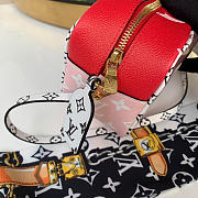 LV Beach Clutch Jelly Pack M67610 Red - 4