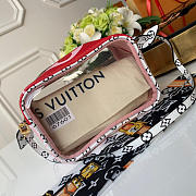 LV Beach Clutch Jelly Pack M67610 Red - 5