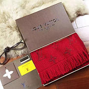 Louis Vuitton Scarf Red  - 1