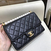 Chanel Classic Rhomboid Cover Bag Black - 6