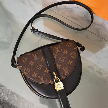 Louis Vuitton Chantilly Lock Tote Handbag Black M43645