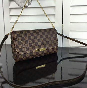  louis vuitton favorite CohotBag  damier ebene mm