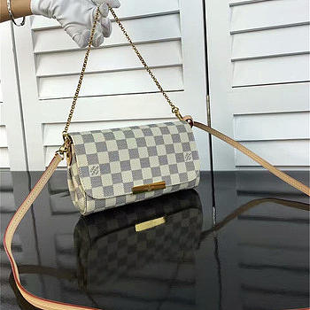  louis vuitton favorite CohotBag  damier azur canvas pm 3634