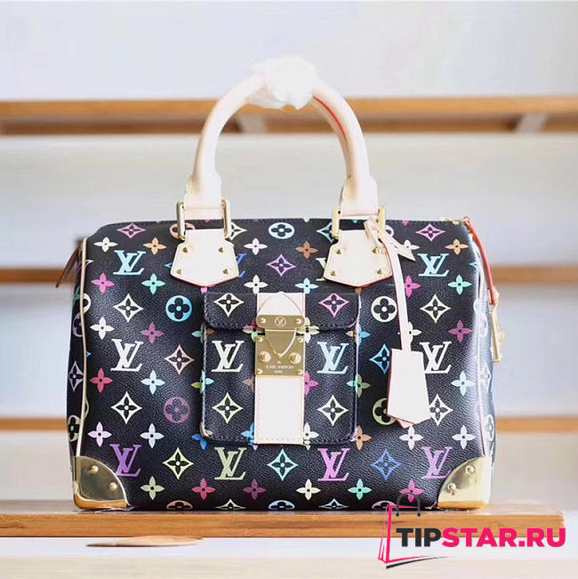 louis vuitton multicolor speedy shining 3824 - 1