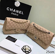 Chanel Khaki Gold Beige 25cm - 1