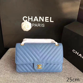  Chanel Classic Tote Light Blue