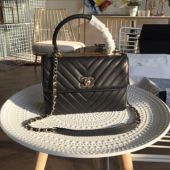 Chanel New Rhombic Chain Bag Black