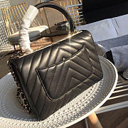 Chanel New Rhombic Chain Bag Black - 3