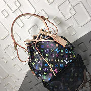 LV Bucket Bag M42229 Black Color - 1