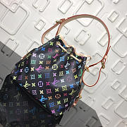 LV Bucket Bag M42229 Black Color - 5