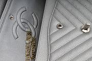 Chanel Classic Handbag Silver - 6