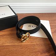 Gucci Original single classic belt (black) - 2