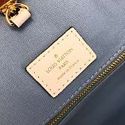 LV Monogram Giant On The Go Tote Bag (Blue) - 2