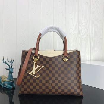 CohotBag lv riverside handbag milk white