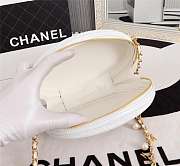 Chanel Whole Cowhide White - 2