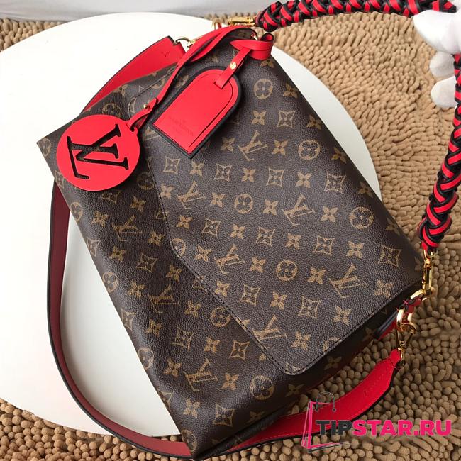 LV New Medium Handbag M43953 Red - 1