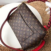 LV New Medium Handbag M43953 Red - 5