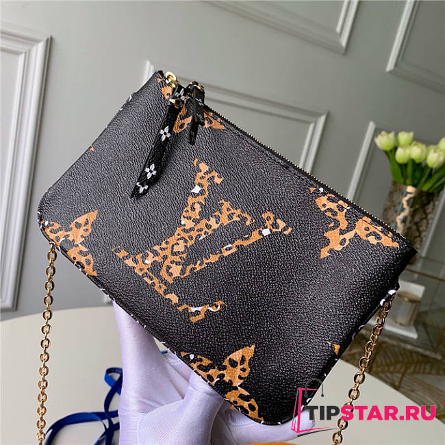 LV Pochette Double Zip Chain Bag M67874 - 1