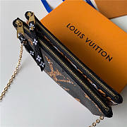 LV Pochette Double Zip Chain Bag M67874 - 3