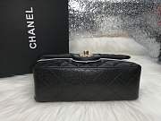 Chanel Caviar Lambskin Leather Flap Bag Black Gold 17cm - 4