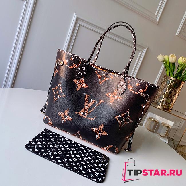 LV Neverfull MM m44676 noir 32cm - 1